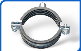 Pipe Clamp with & Without Rubber